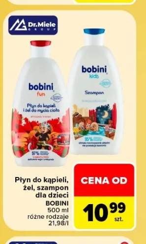Płyn do kąpieli, żel, szampon dla dzieci Bobini