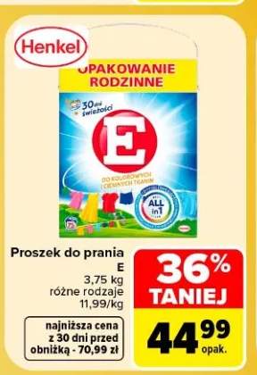 Proszek do prania E