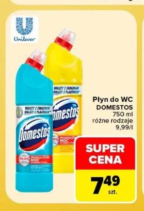 Płyn do WC Domestos
