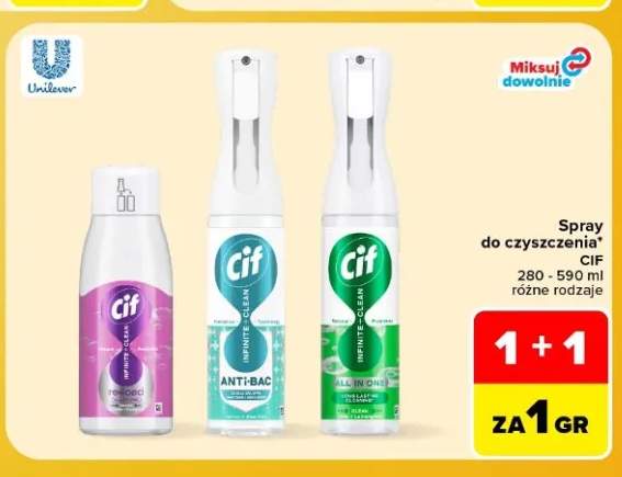 Spray do czyszczenia Cif