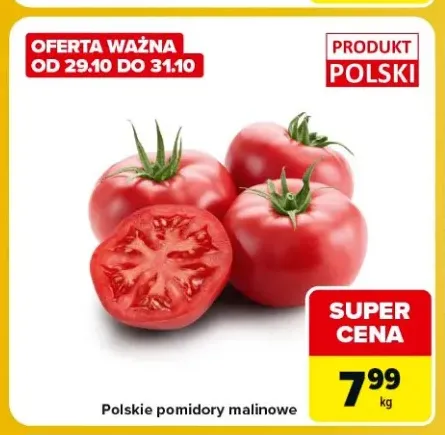 Polskie pomidory malinowe