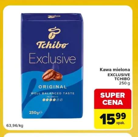 Kawa mielona Exclusive Tchibo