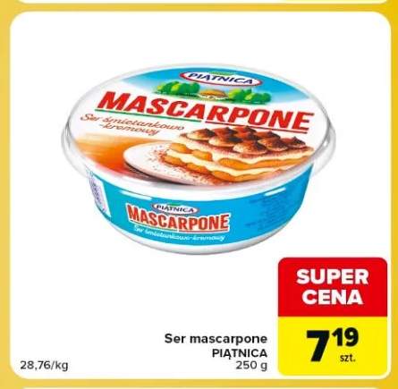 Ser mascarpone Piątnica