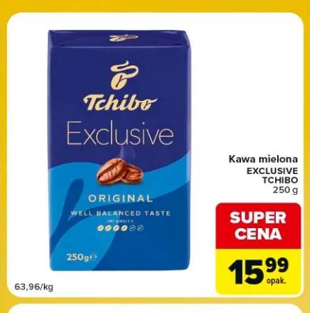 Kawa mielona Exclusive Tchibo
