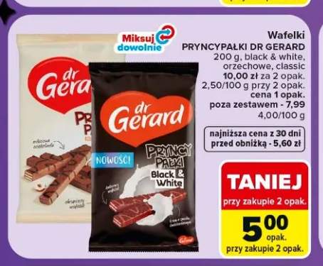 Wafelki Pryncypałki black & white Dr Gerard +2 warianty