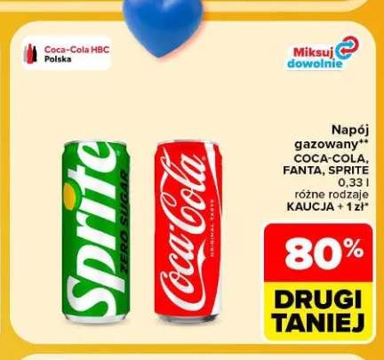 Napój gazowany Sprite +2 warianty