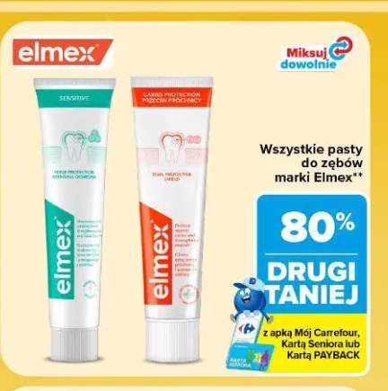 Pasta do zębów Caries Protection przeciw próchnicy Elmex +2 warianty