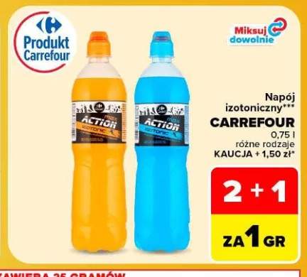 Napój izotoniczny Carrefour