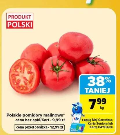 Polskie pomidory malinowe