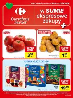 Okładka gazetki Carrefour
