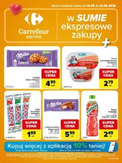 Okładka gazetki Carrefour