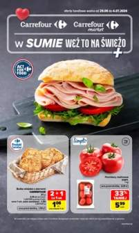 Okładka gazetki Carrefour