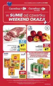 Okładka gazetki Carrefour