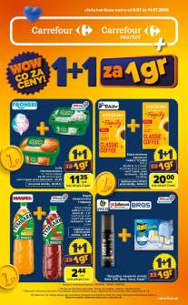 Okładka gazetki Carrefour