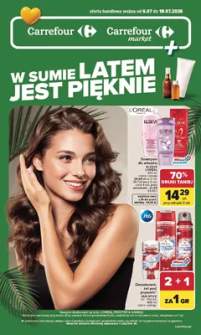 Okładka gazetki Carrefour