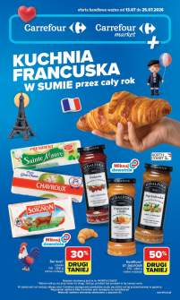 Okładka gazetki Carrefour