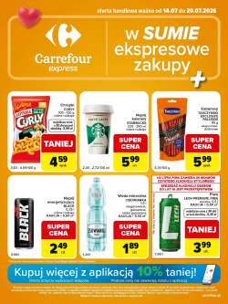 Okładka gazetki Carrefour