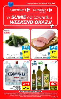 Okładka gazetki Carrefour