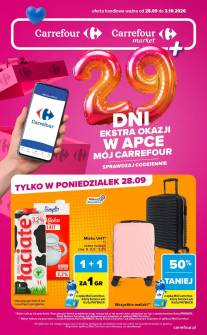 Okładka gazetki Carrefour