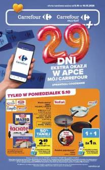 Okładka gazetki Carrefour