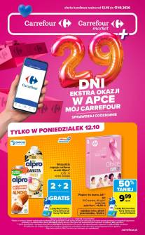 Okładka gazetki Carrefour