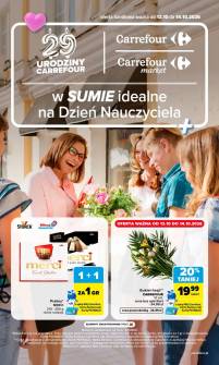 Okładka gazetki Carrefour