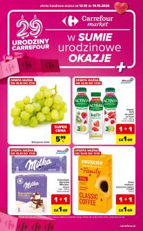 Okładka gazetki Carrefour