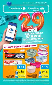 Okładka gazetki Carrefour