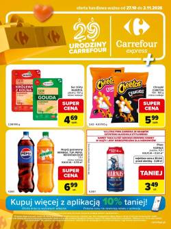 Okładka gazetki Carrefour