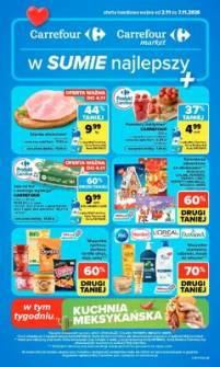 Okładka gazetki Carrefour